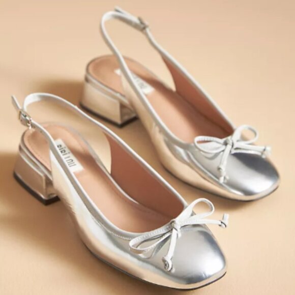 Brand New Bibi Lou Suzy Slingback Heels - Picture 4 of 10